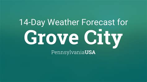 grove city pennsylvania weather|grove city weather today.